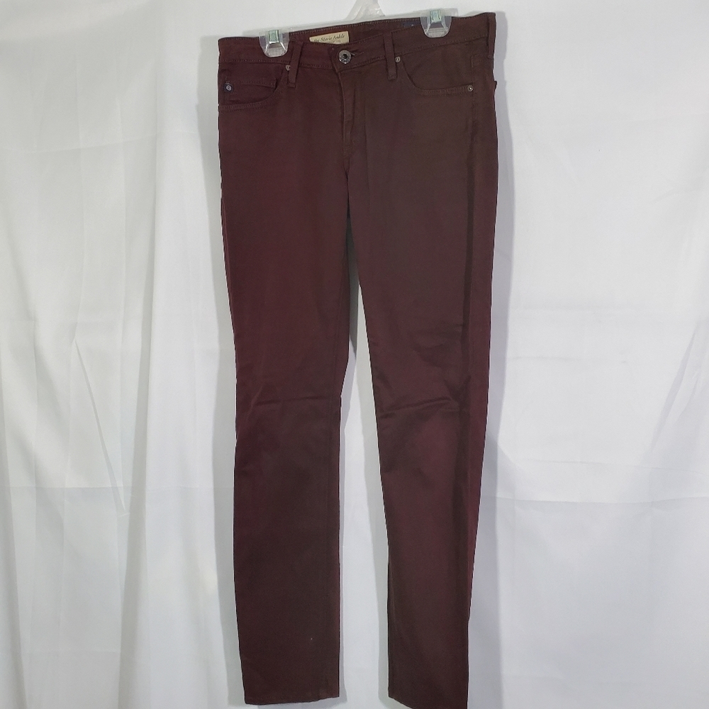 AG Adriano Goldschmied The Stevie Ankle Slim Straight Leg Pants Size 26R